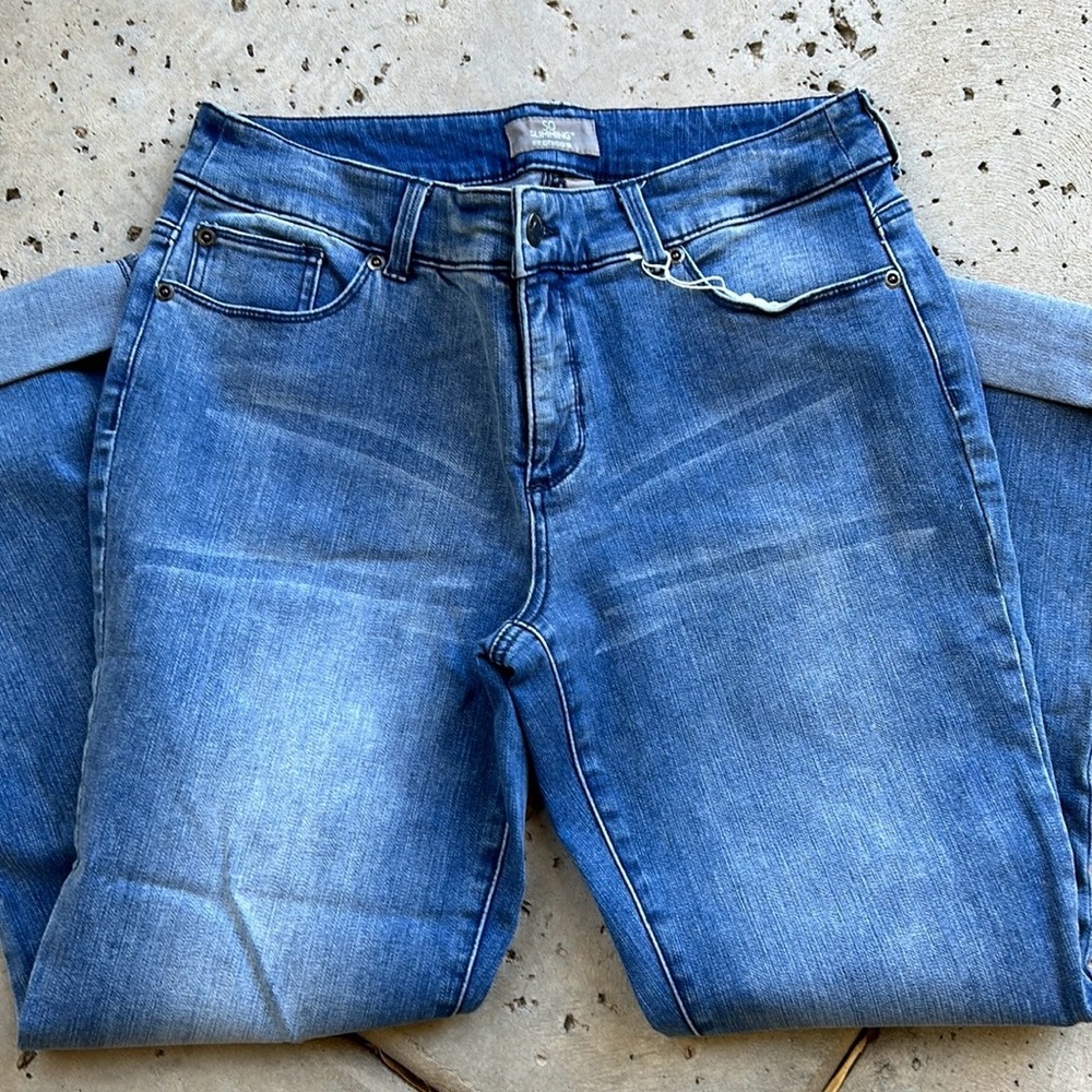 Chico's Straight Leg Blue Jeans